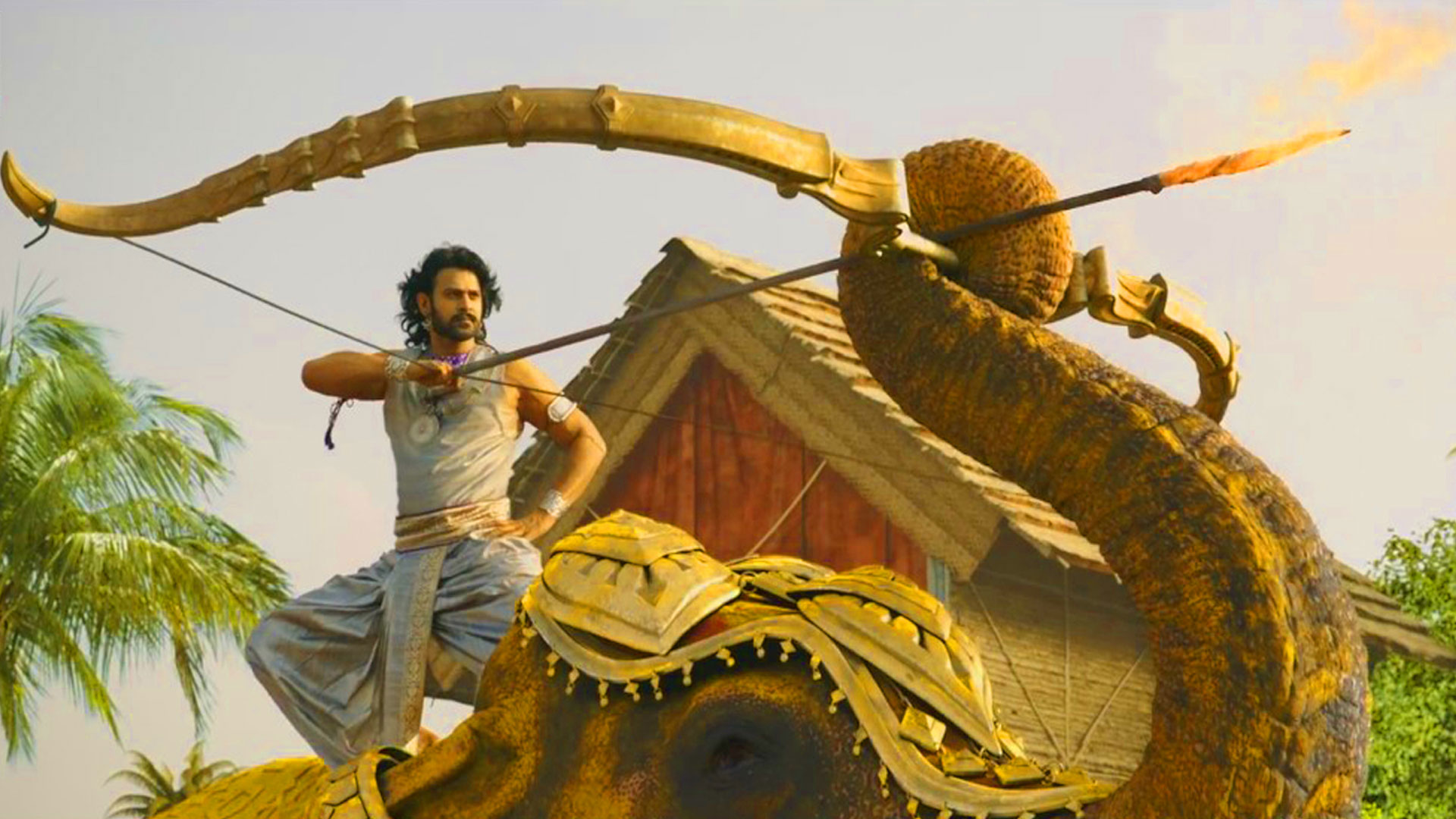 The Conclusion Wallpaper - Prabhas Bahubali 2 Elephant , HD Wallpaper & Backgrounds