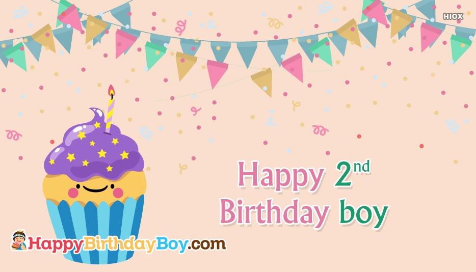 Happy Birthday 2 Years Boy , HD Wallpaper & Backgrounds