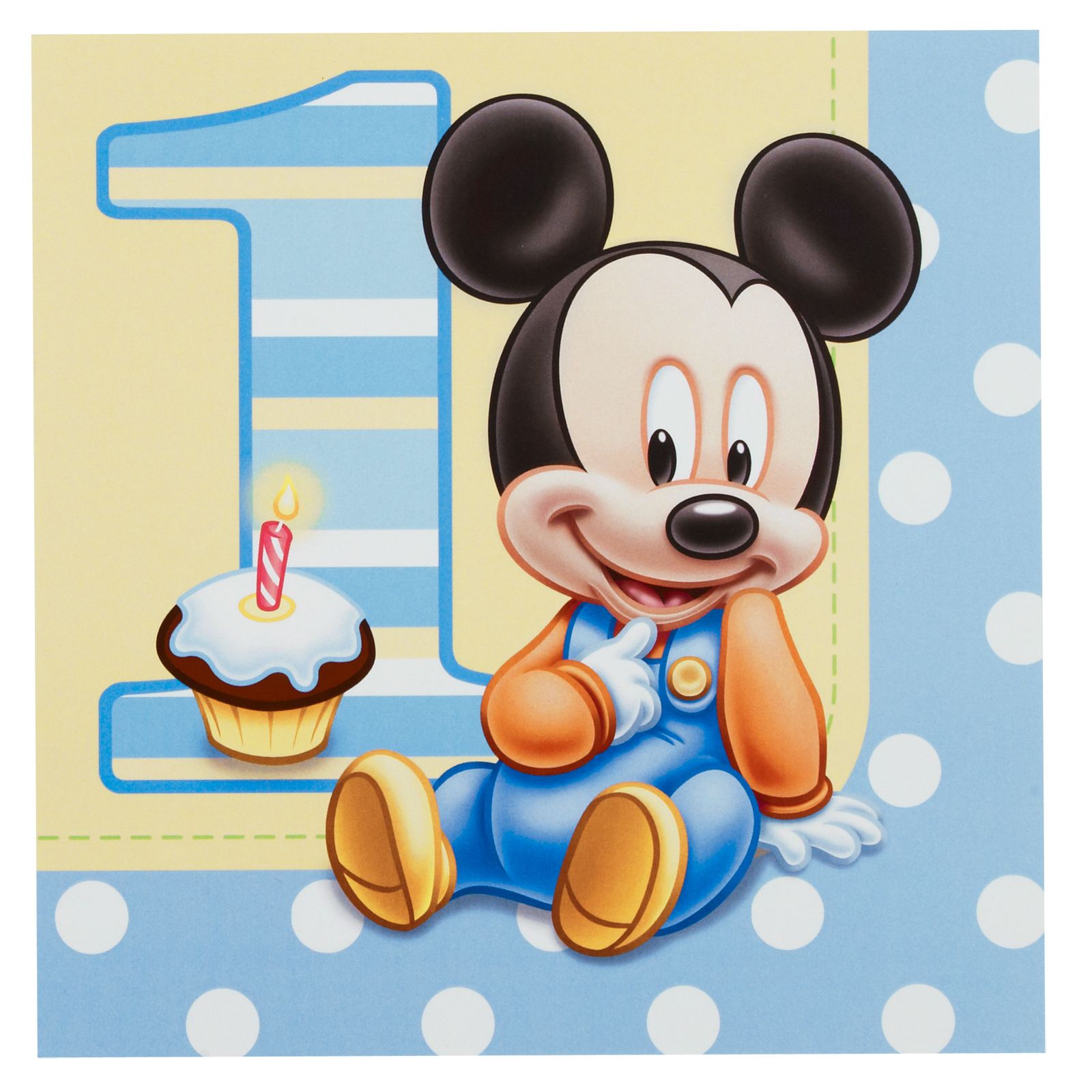 Baby Mickey Mouse 1st Birthday Png , HD Wallpaper & Backgrounds