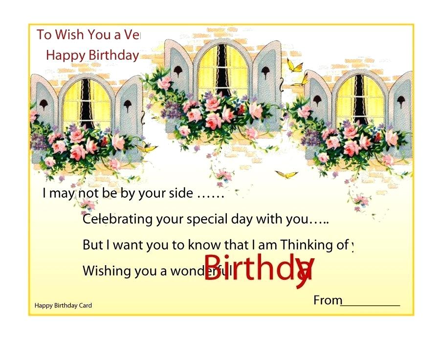 Free Birthday Card Template Happy Greetings Download - Floral Design , HD Wallpaper & Backgrounds
