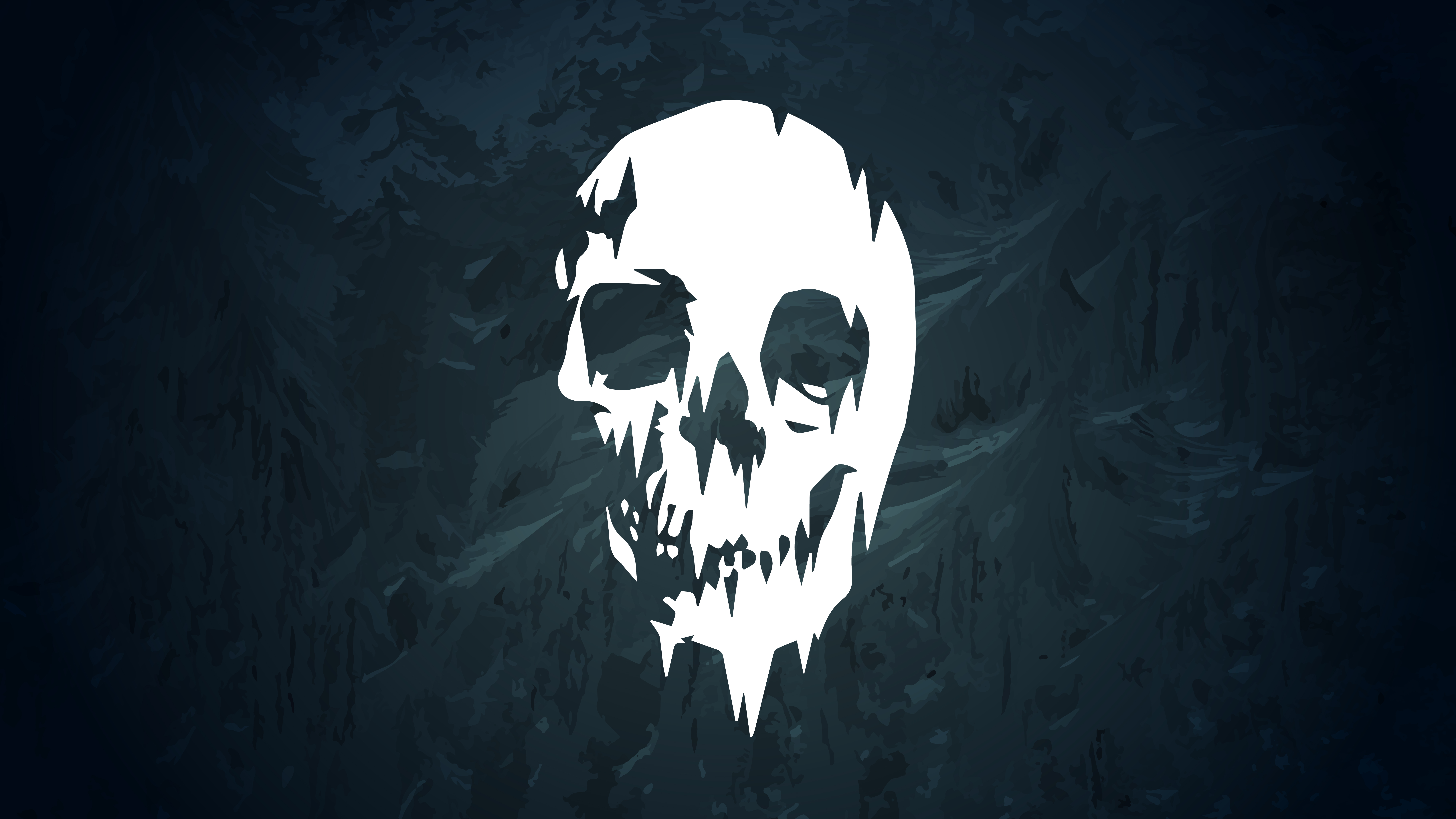 Skull - Long Dark Skull , HD Wallpaper & Backgrounds
