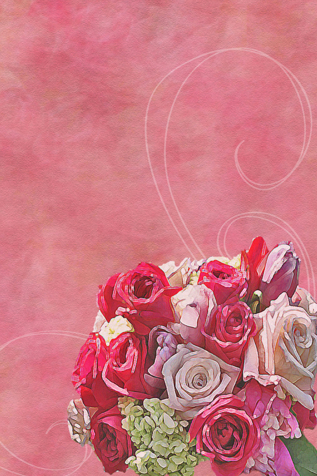 Iphone 4/4s - Garden Roses , HD Wallpaper & Backgrounds