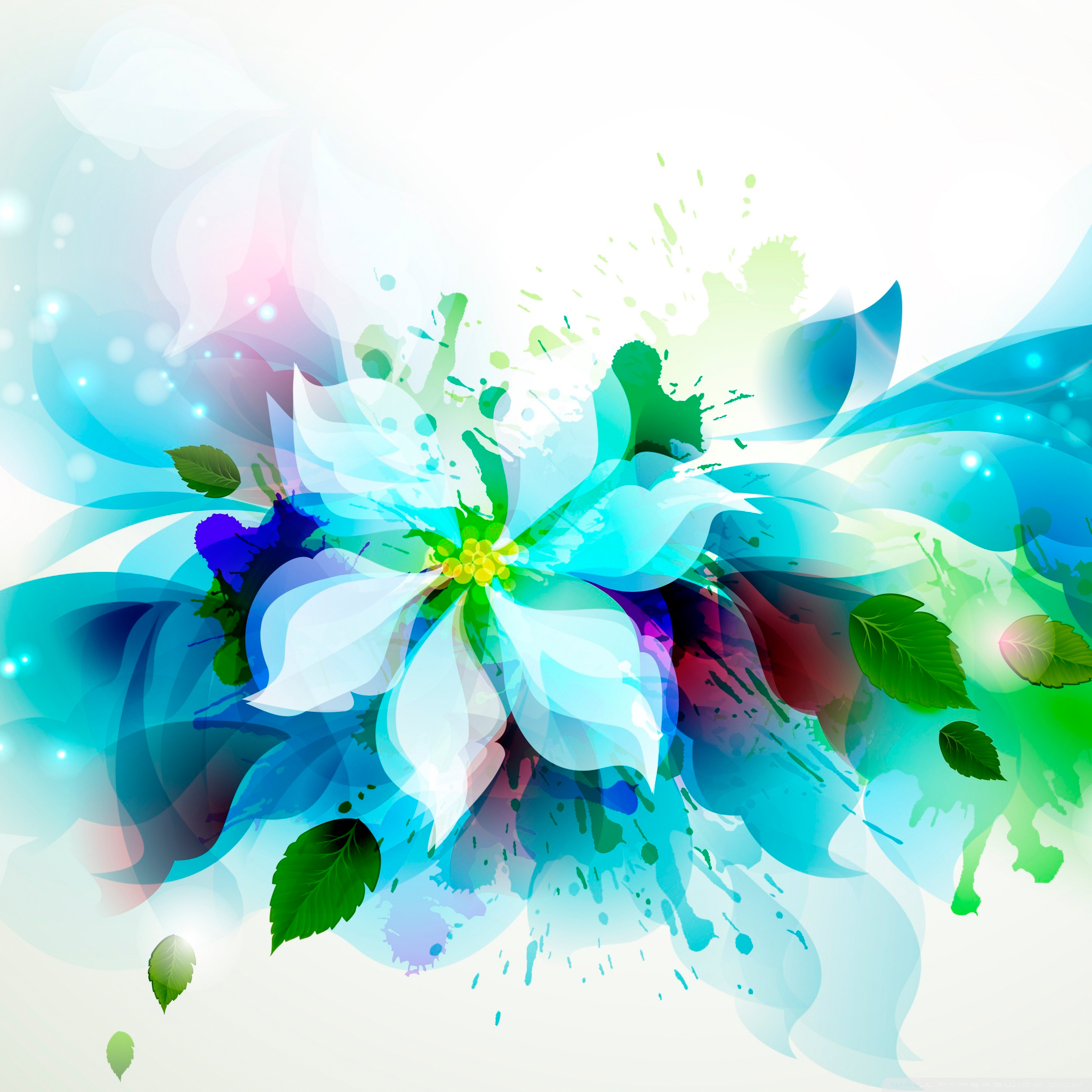 Abstract Flower , HD Wallpaper & Backgrounds