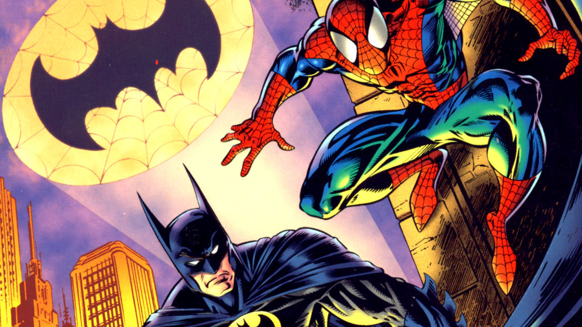 Badman Wallpaper - Spider Man And Batman Disordered Minds , HD Wallpaper & Backgrounds