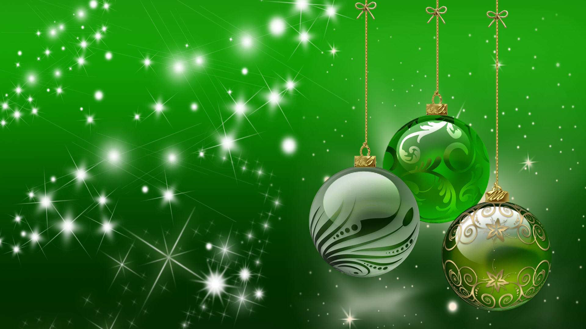 Holiday Image Free Download - Christmas Green Background Hd , HD Wallpaper & Backgrounds