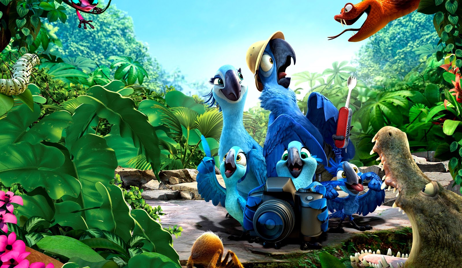 Rio 2 Movie Hd 720p Hd 4k Wallpapers Images Backgrounds - Rio Movie Wallpaper Hd , HD Wallpaper & Backgrounds