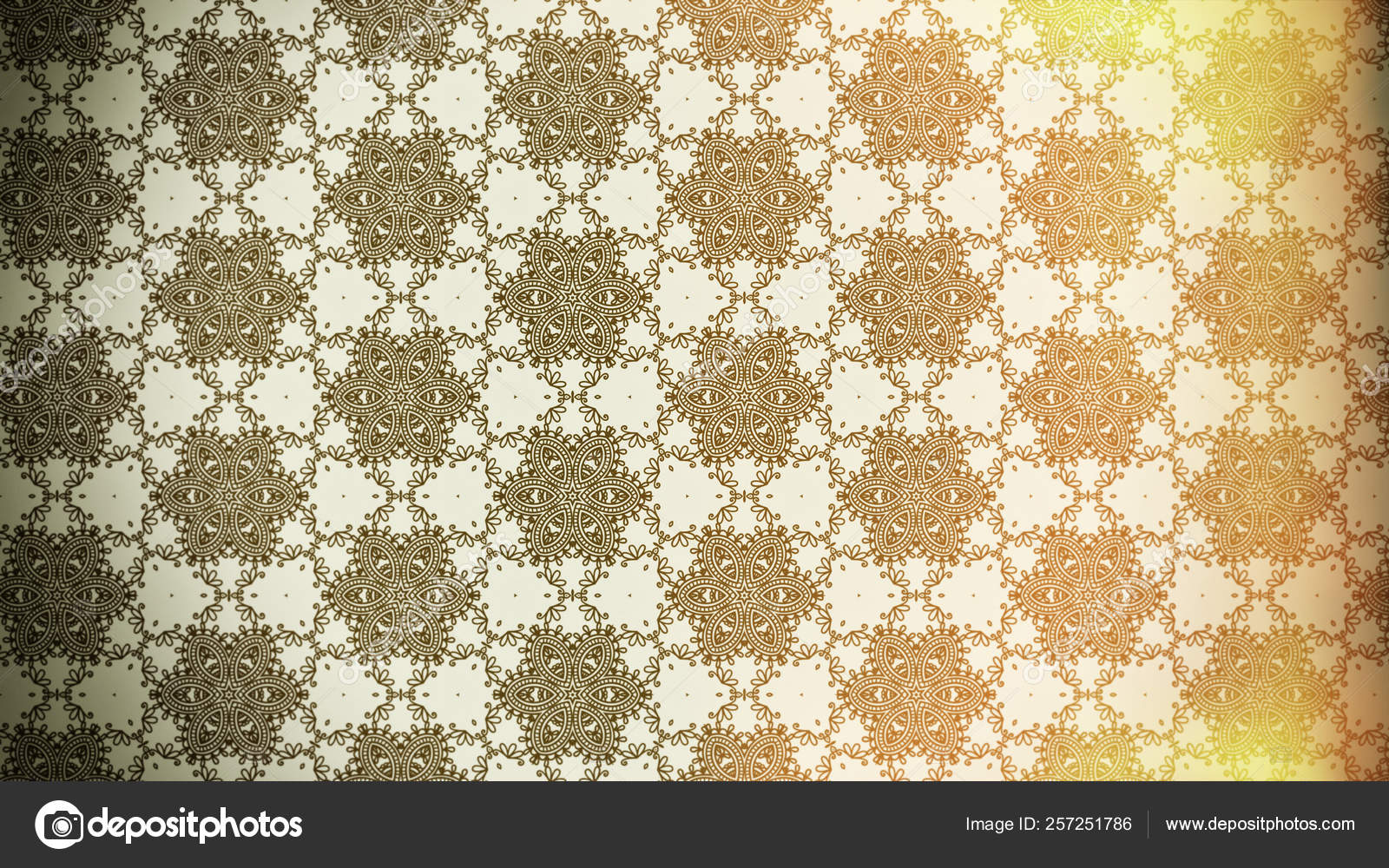 Yellow And Brown Vintage Floral Wallpaper Background - Lace , HD Wallpaper & Backgrounds