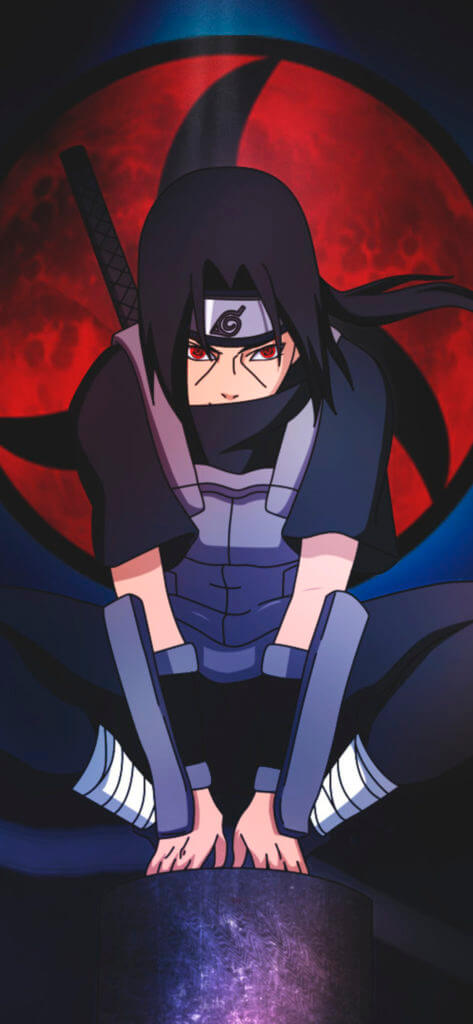 Naruto Iphone Wallpaper Itachi - Itachi Uchiha Anbu , HD Wallpaper & Backgrounds