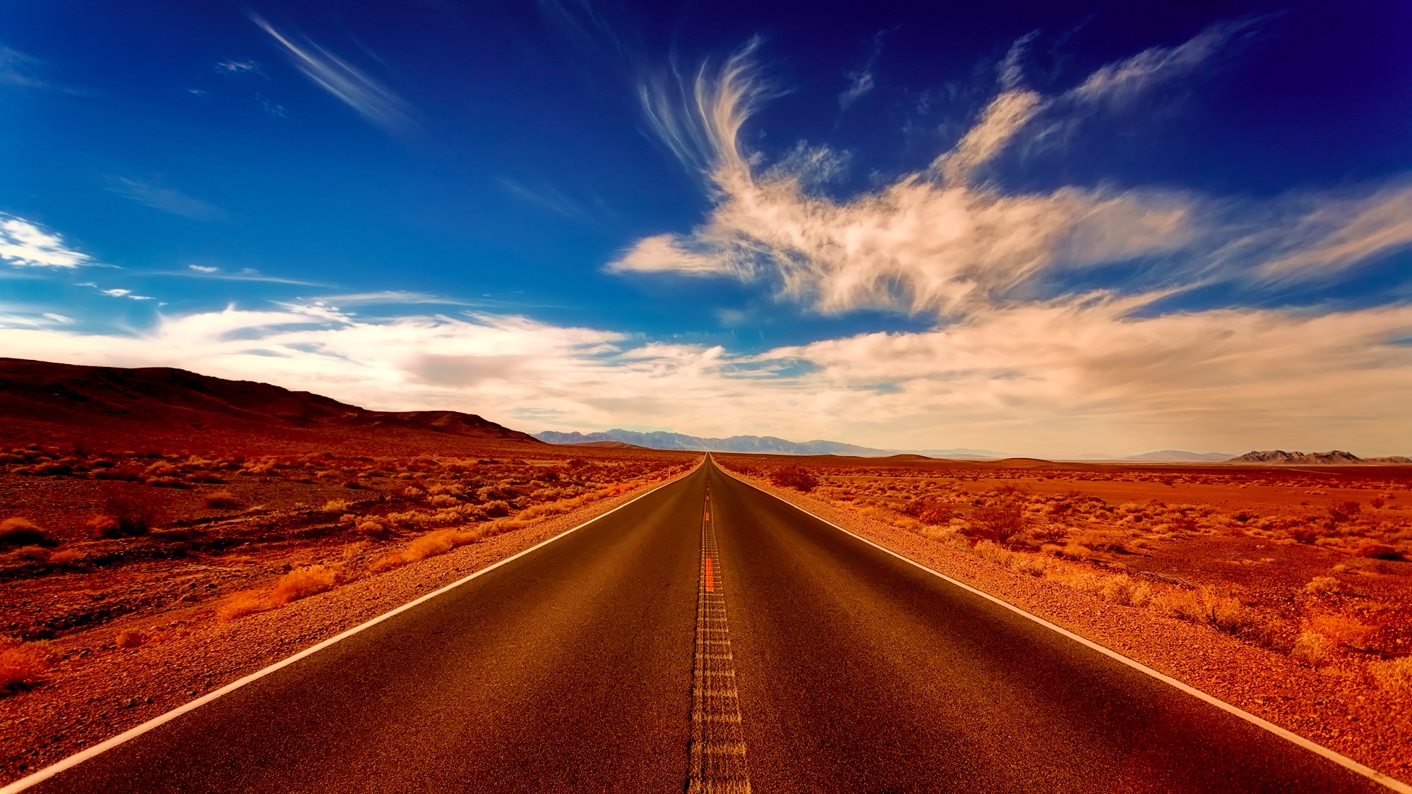 Desert Highway Road Laptop Full Hd 1080p Hd 4k Wallpapers Desert 4k