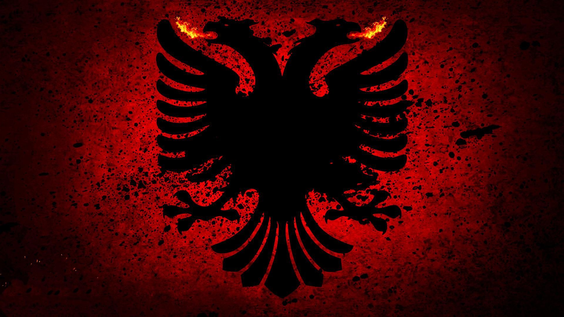 Hd Albanian Flag Wallpaper - Colegio De Abogados De Toledo , HD Wallpaper & Backgrounds