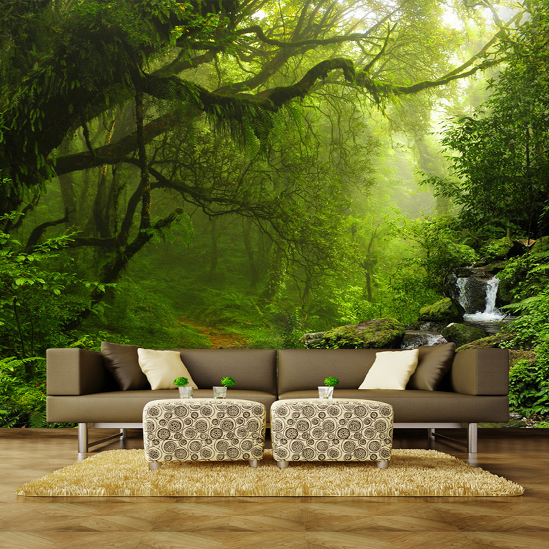 Hd Beautiful Original Forest Landscape Nature Wallpaper - Moss Forest Background , HD Wallpaper & Backgrounds