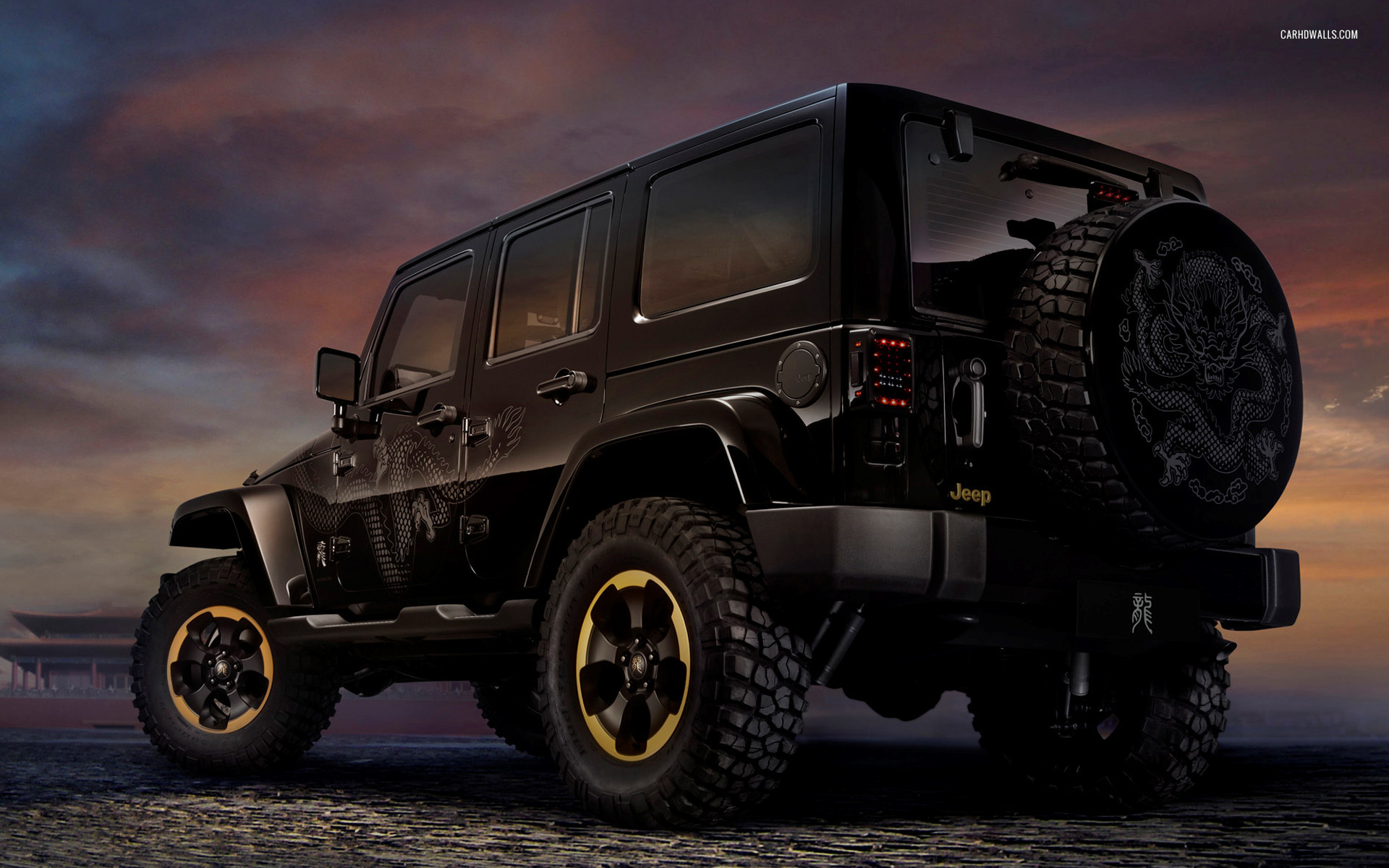 Modified - Jeep Wrangler Hd Wallpaper Download , HD Wallpaper & Backgrounds