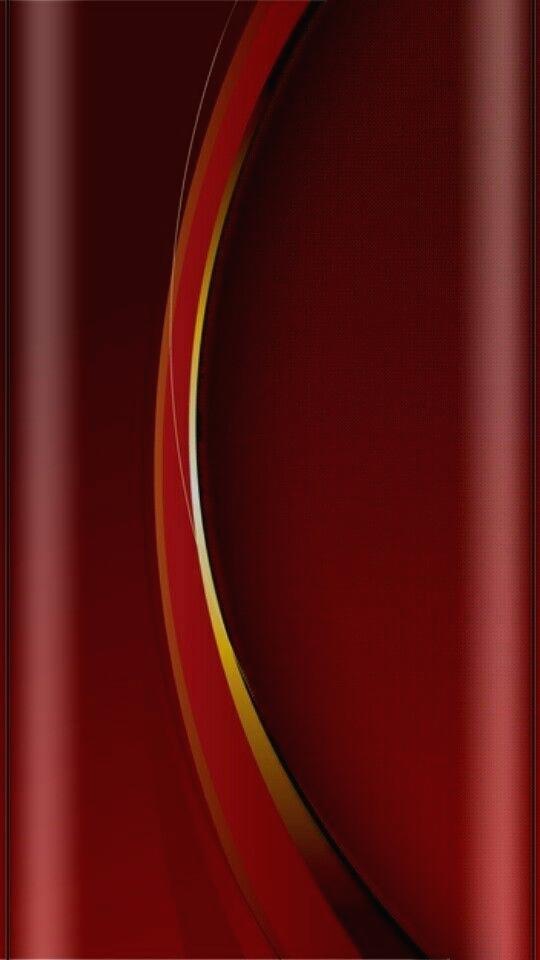 Red And Gold Wallpaper Deep Red Gold Trim Wallpaper - Circle , HD Wallpaper & Backgrounds