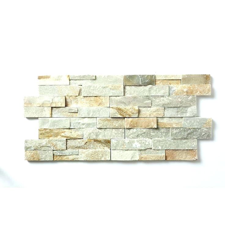 Ledge Stone Backsplash Stacked Arctic Ledgestone Backsplash - Tile , HD Wallpaper & Backgrounds