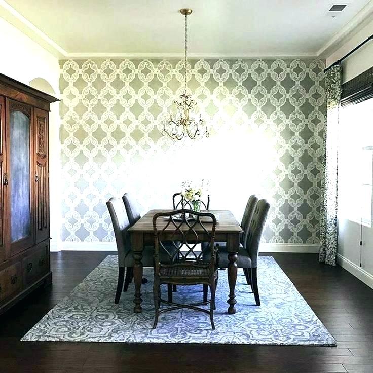 Accent Wall Ideas For Dining Room Dining Room Wallpaper - Dining Room , HD Wallpaper & Backgrounds