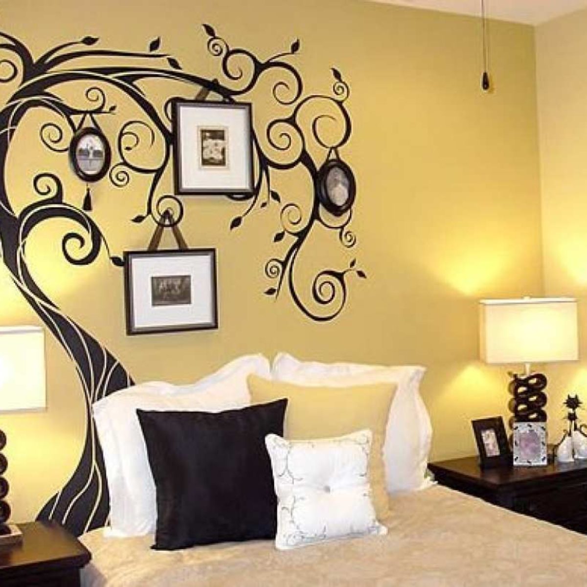 Design Paints Design Paints - Simple Wall Painting Designs For Bedroom , HD Wallpaper & Backgrounds