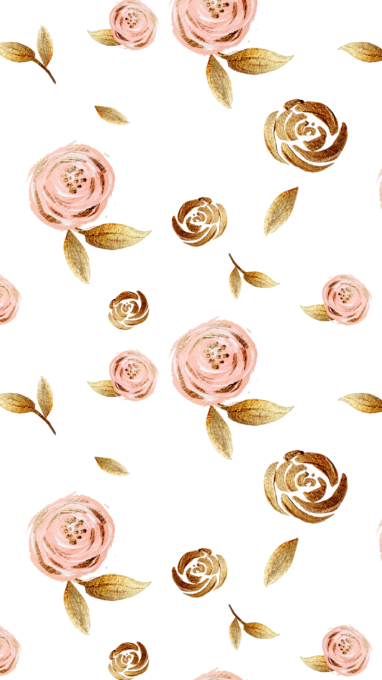 Wallpaper - Rose Gold Wallpaper Rose Cute , HD Wallpaper & Backgrounds