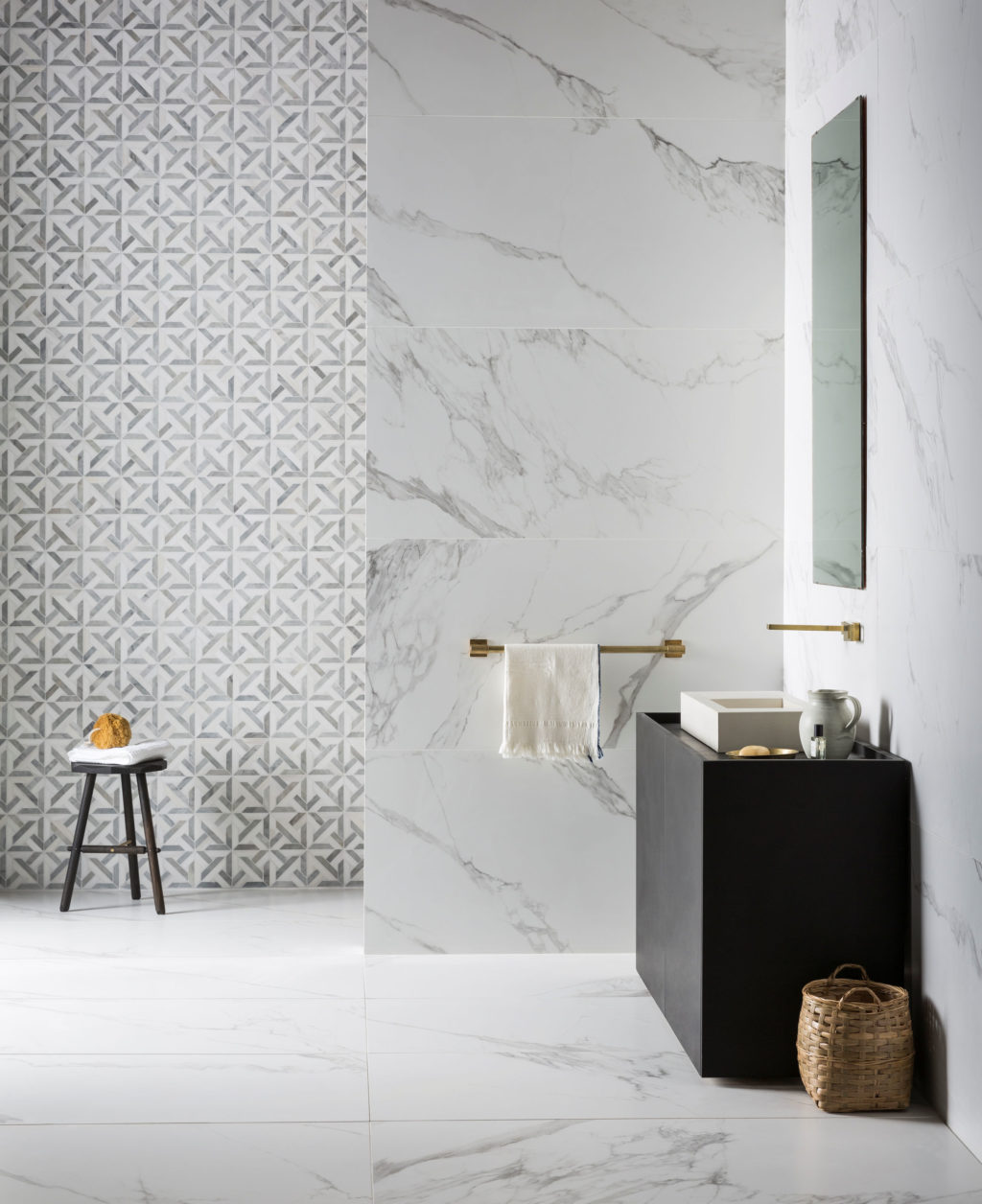 Mimica Bianco Ravenna Matt Porcelain - Interior Design , HD Wallpaper & Backgrounds