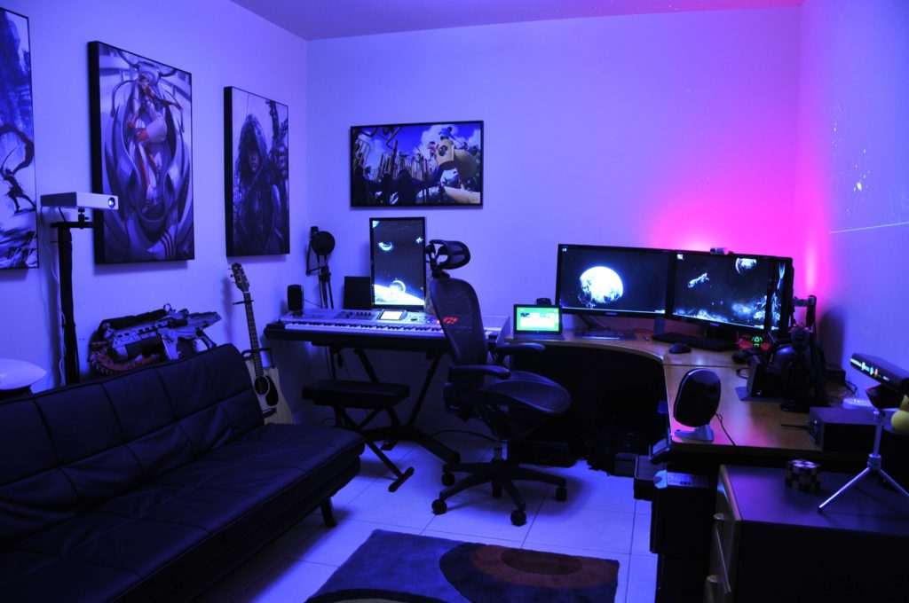 Gaming Setups » Hellomoonies , HD Wallpaper & Backgrounds