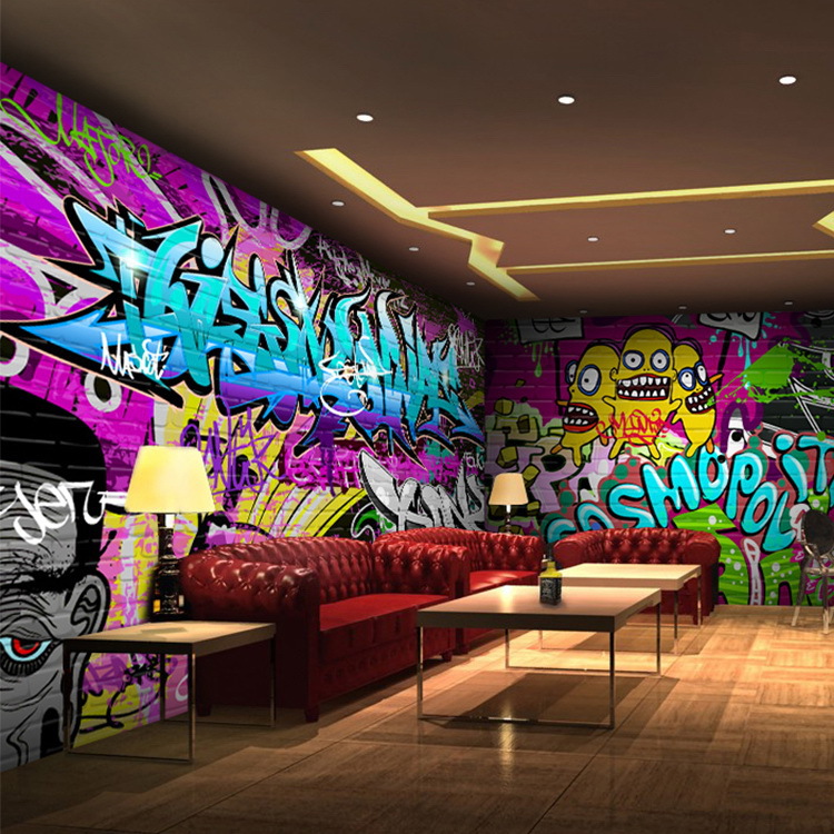 Gaming - Graffiti Wall Game Room , HD Wallpaper & Backgrounds