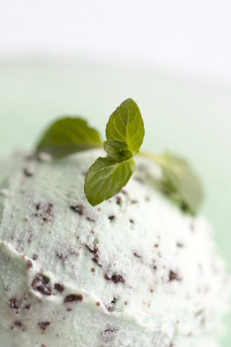 Wallpaper Food, Ice Cream, Mint, White, Green - High Quality Ice Cream , HD Wallpaper & Backgrounds
