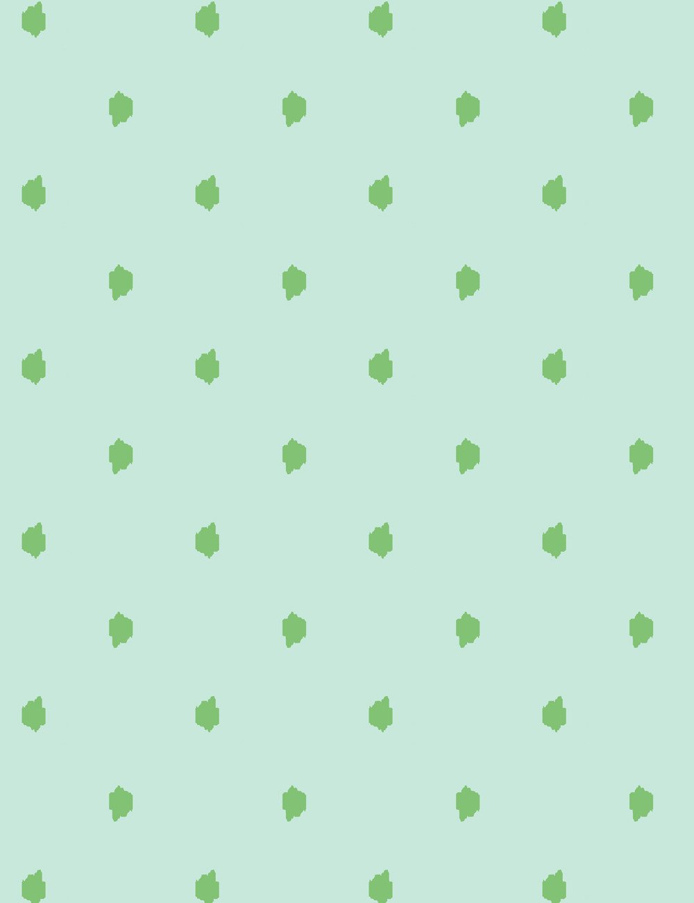 Cute Mint Green Wallpaper - Polka Dot , HD Wallpaper & Backgrounds