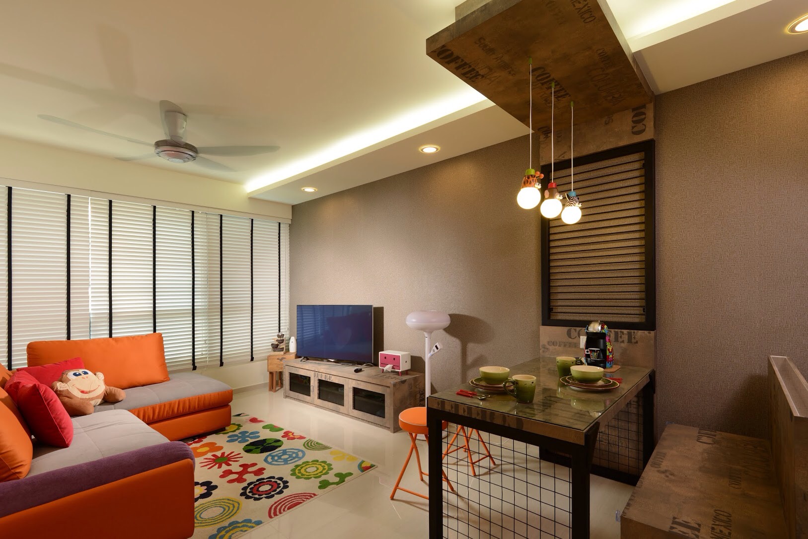 Belysa Condo @ Pasir Ris - Hdb Behind Sofa , HD Wallpaper & Backgrounds