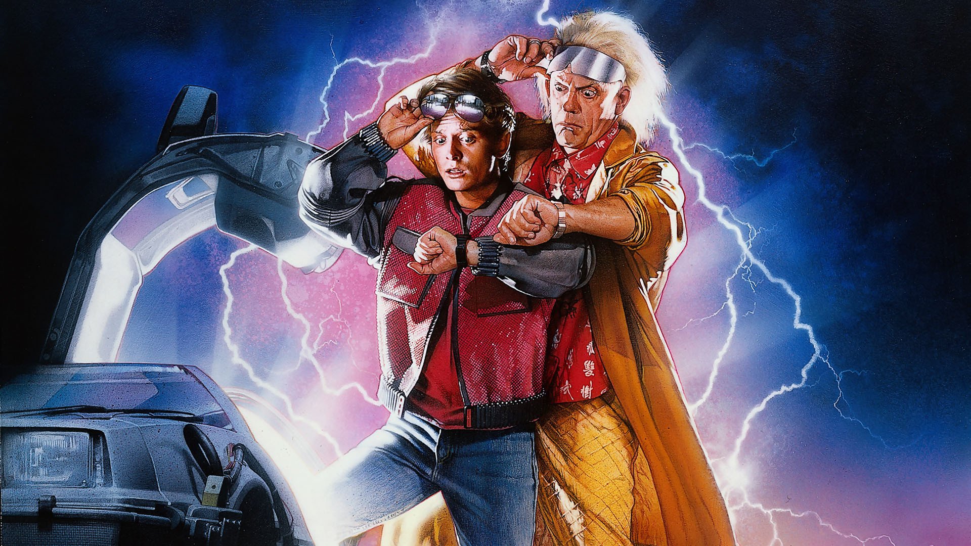 Hd Wallpaper - Back To The Future , HD Wallpaper & Backgrounds