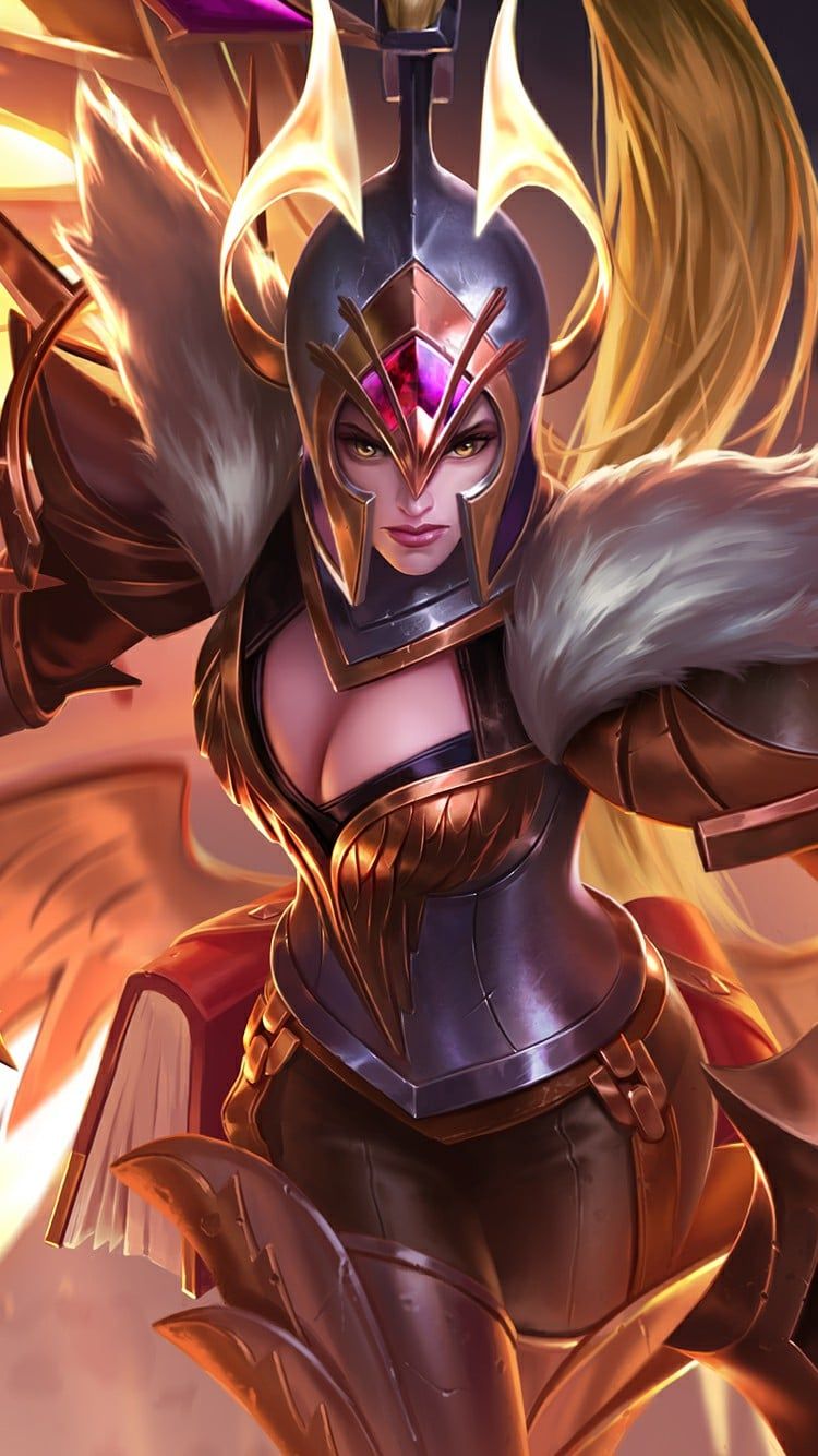 Nova Skin Wallpaper Mobile - Freya War Angel Mobile Legend , HD Wallpaper & Backgrounds