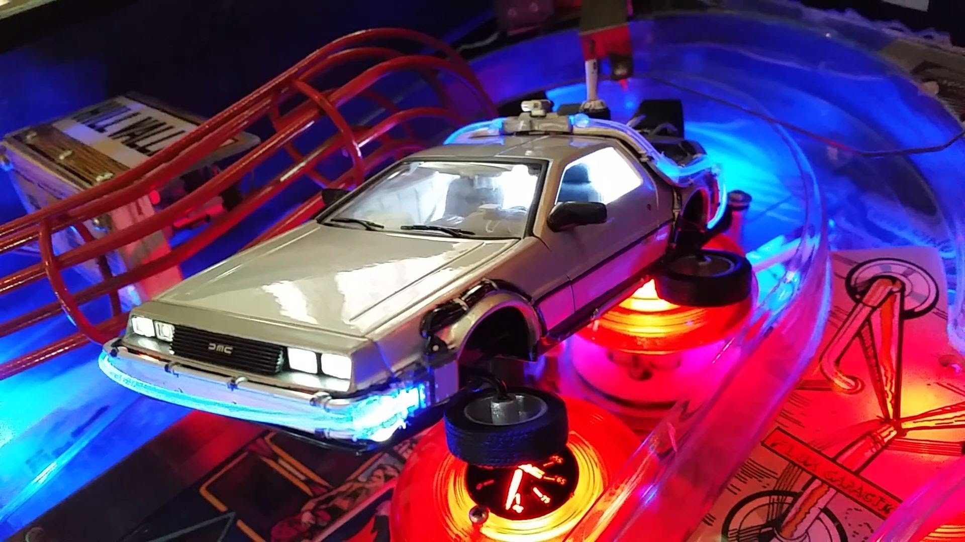 Net On Twitter - Back To The Future Pinball Machine , HD Wallpaper & Backgrounds