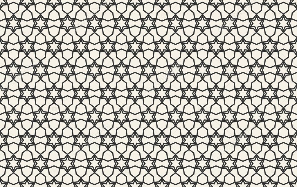 Abstract Seamless Geometric Islamic Wallpaper Pattern - Circle , HD Wallpaper & Backgrounds