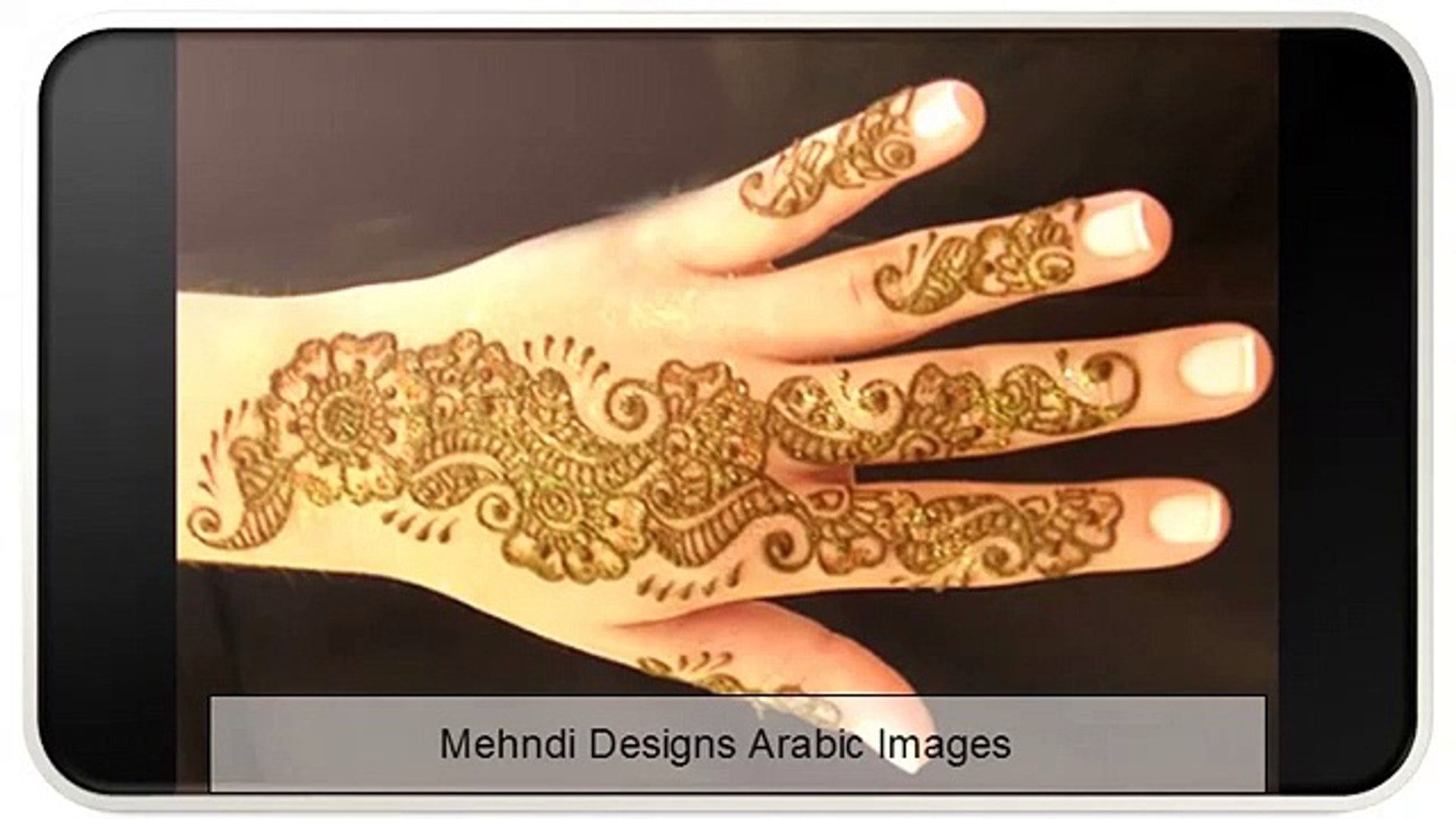 Live Arabic Mehndi Designs , HD Wallpaper & Backgrounds