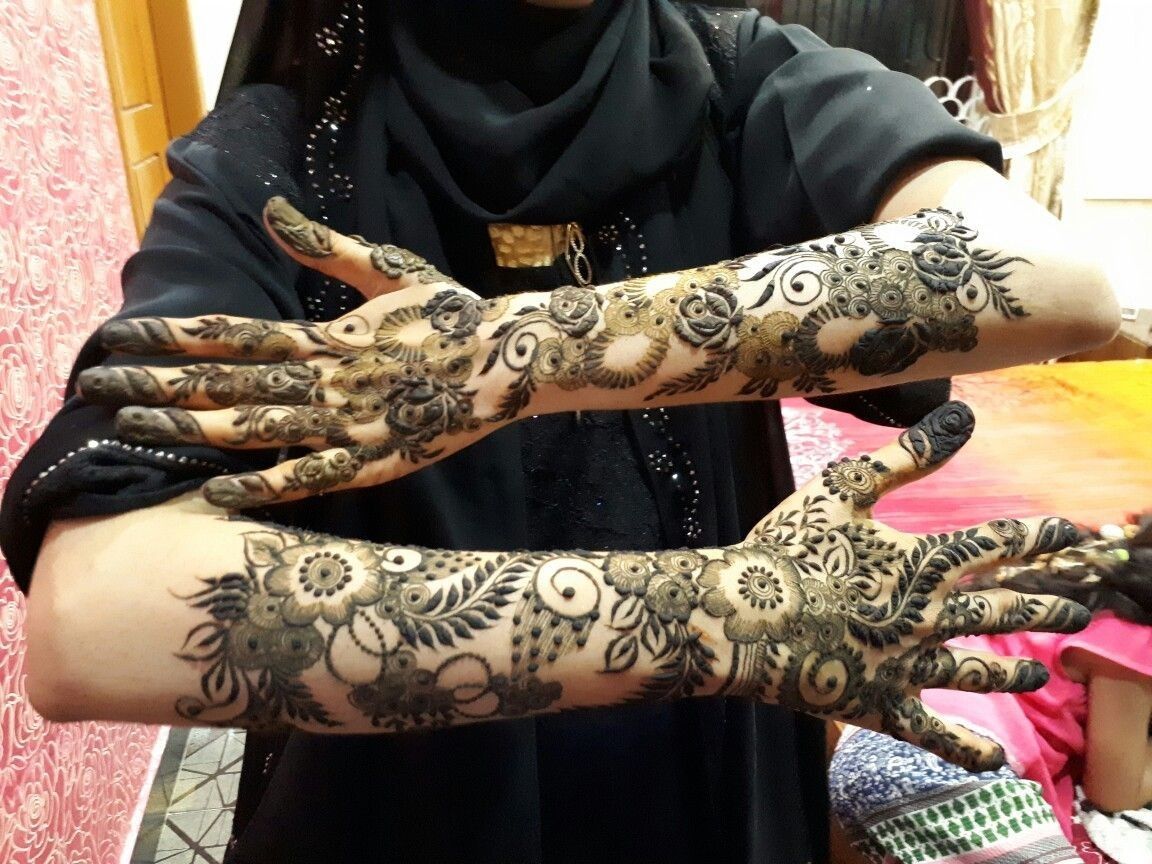 Hena Designs, Arabic Henna Designs, Mehandi Designs, - Khafif Mehndi Design Full Hand , HD Wallpaper & Backgrounds