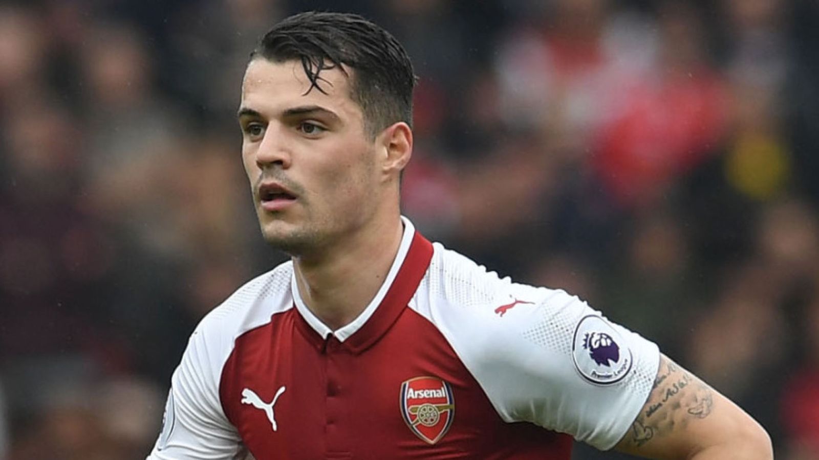 Granit Xhaka Signs New Arsenal Contract As Unai Emery - Granit Xhaka , HD Wallpaper & Backgrounds