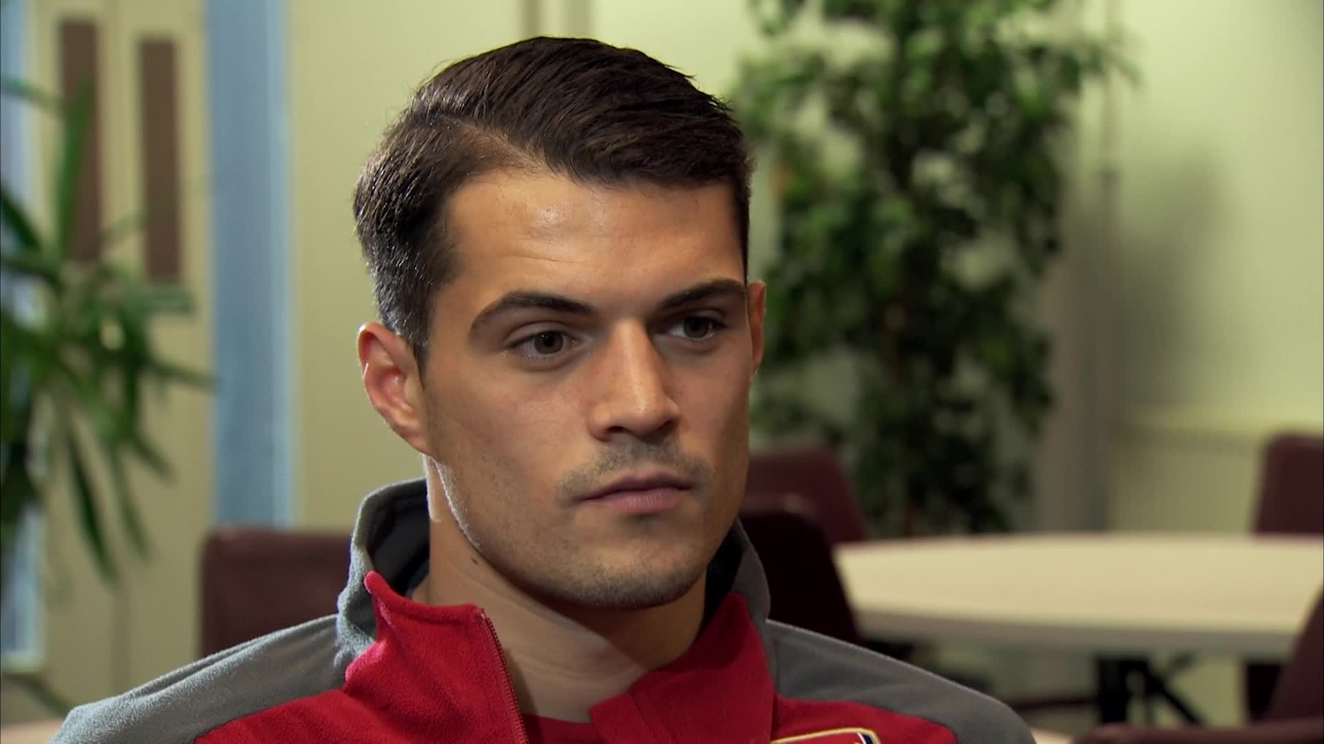 Granit Xhaka Says Arsenal Can Catch Manchester City - Xhala Hair Style 2018 , HD Wallpaper & Backgrounds
