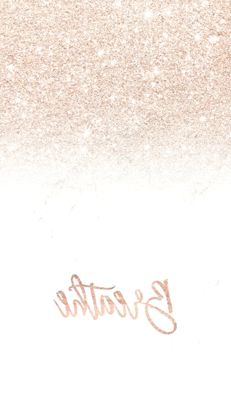 Rose Gold Glitter Ombre White Marble Breathe Typography - Calligraphy , HD Wallpaper & Backgrounds