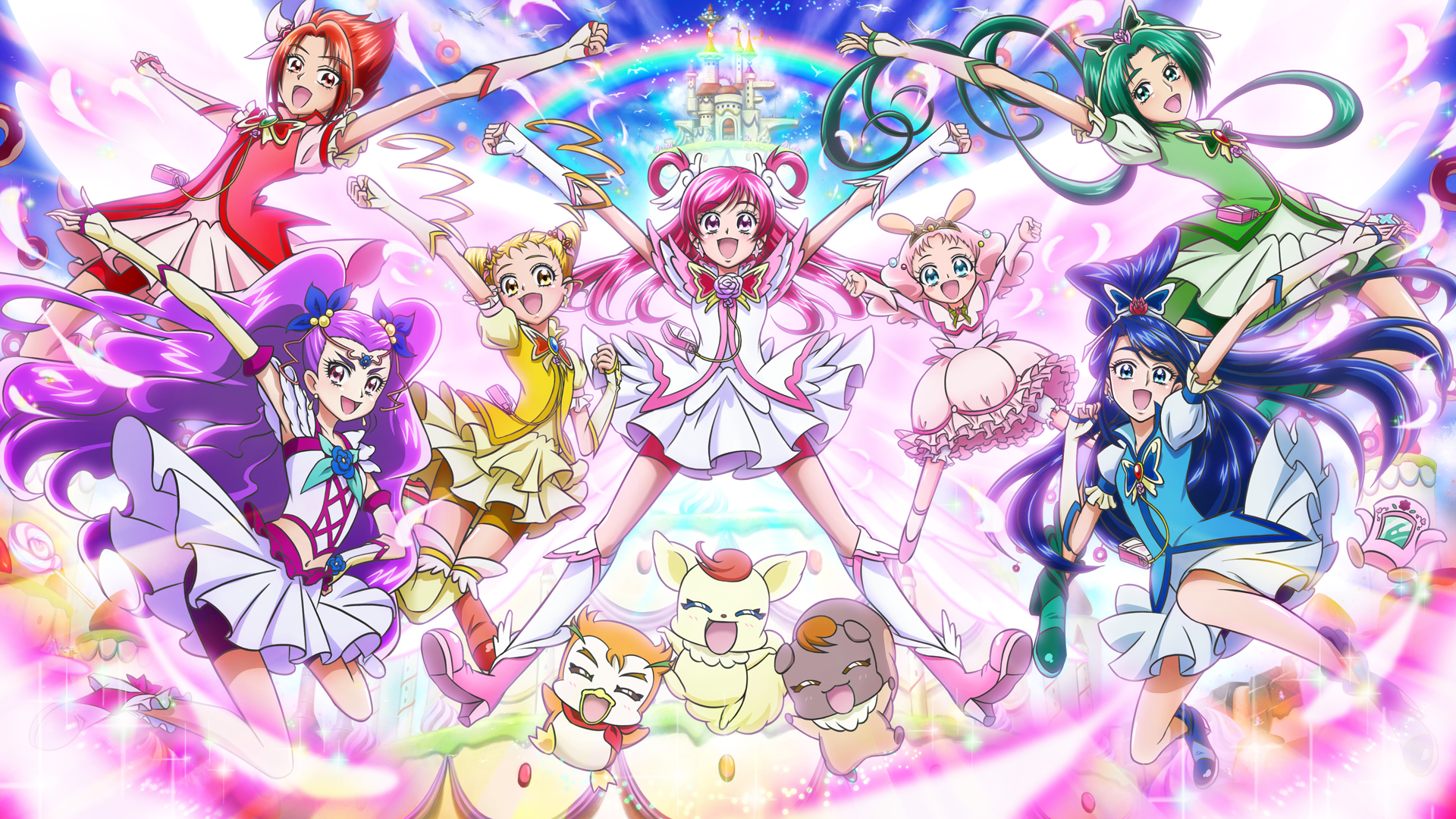 Precure 5 - Pretty Cure 5 Go Go , HD Wallpaper & Backgrounds