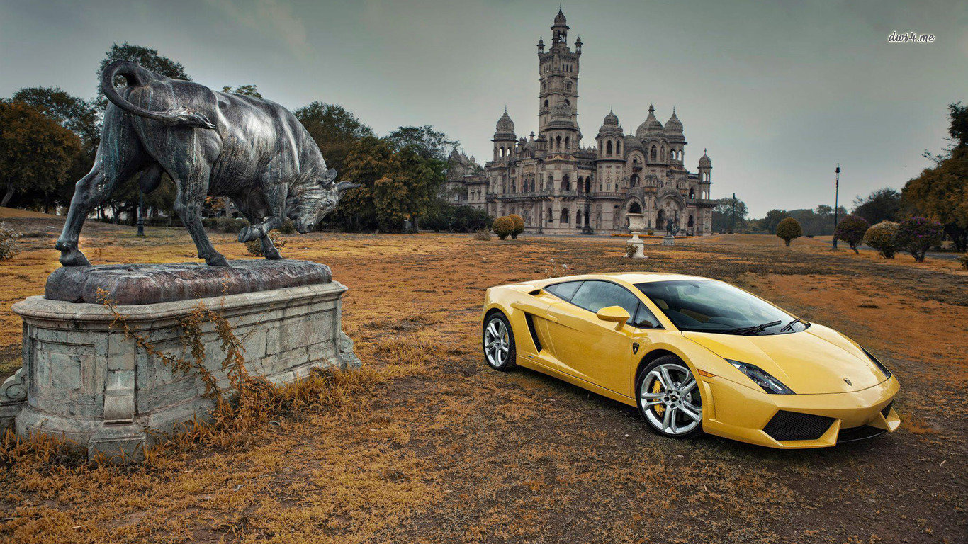 Cars Hd Backgrounds For Desktop - Lamborghini Bull , HD Wallpaper & Backgrounds