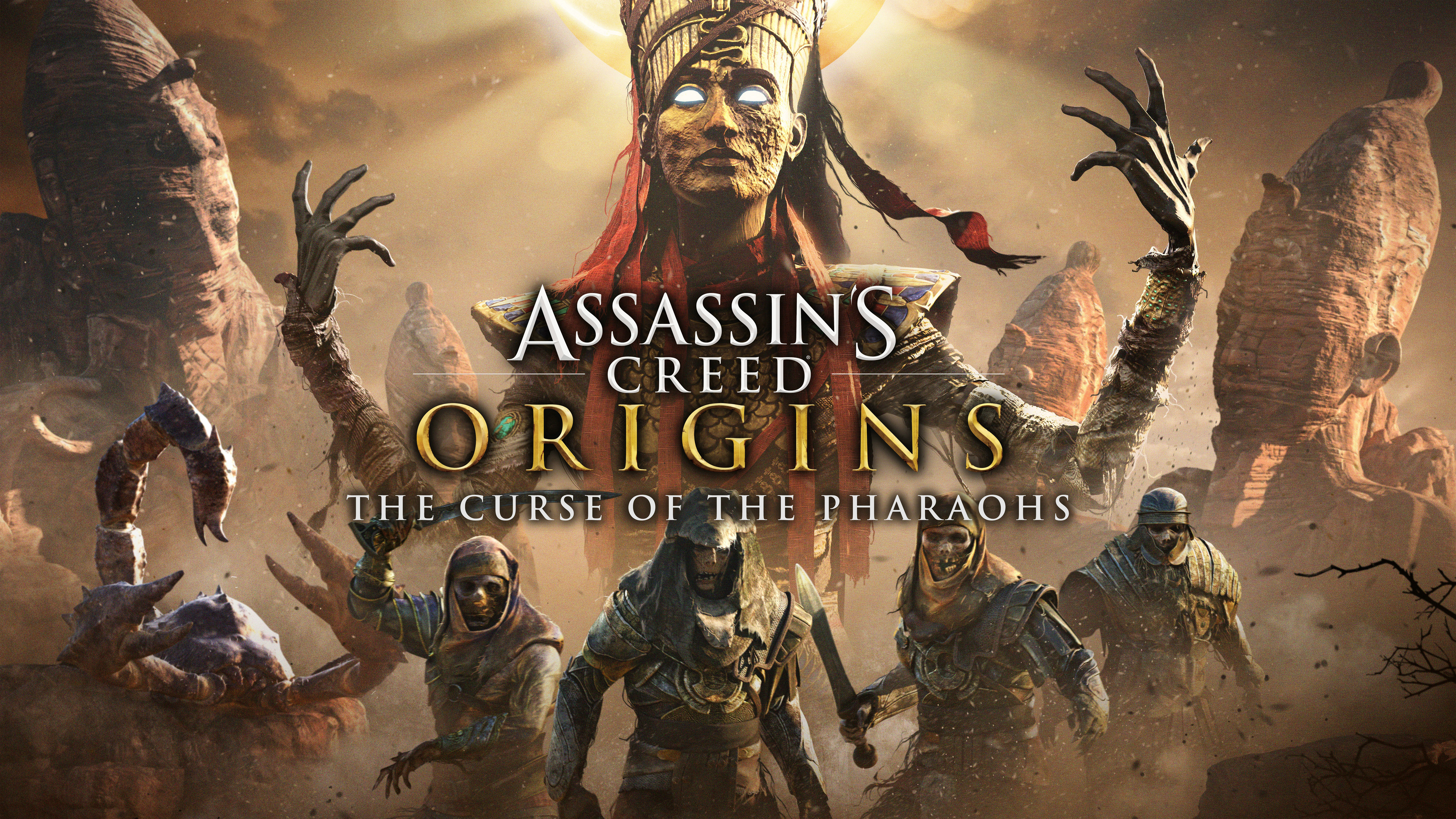 Assassin's Creed Origins Curse Of The Pharaohs , HD Wallpaper & Backgrounds