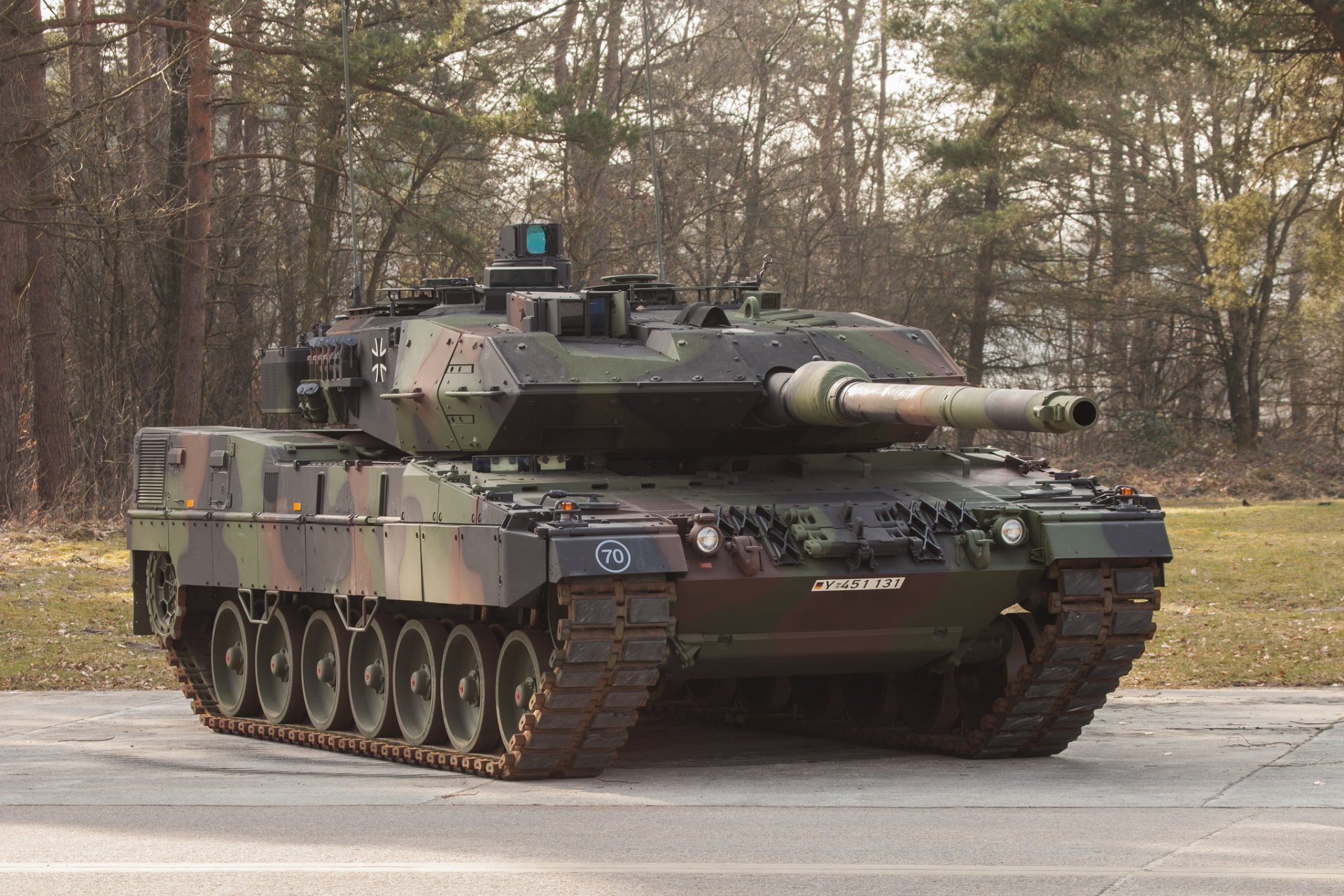 Bundeswehr Leopard 2a7 Battle Tank - Leopard 2a7v , HD Wallpaper & Backgrounds