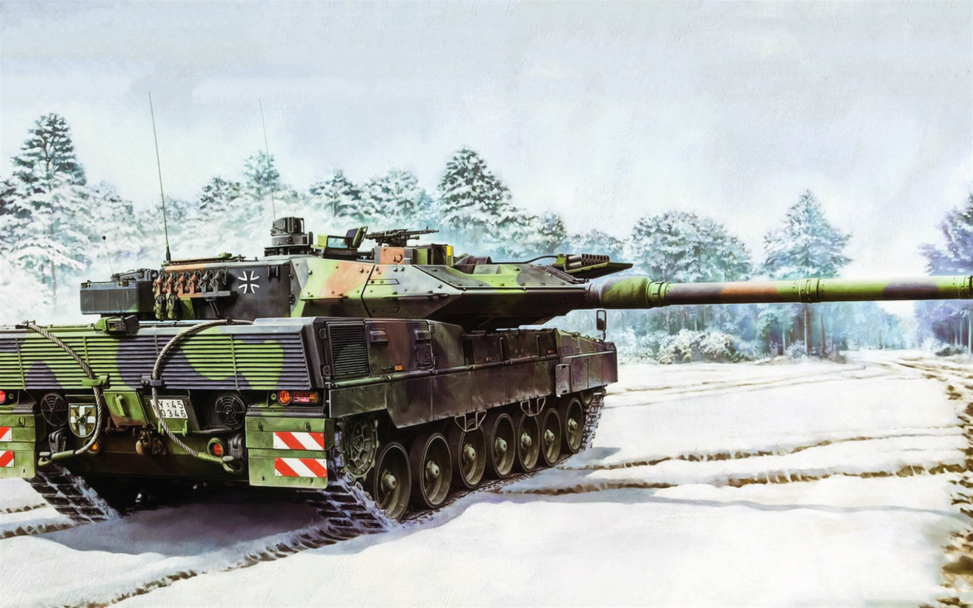 Leopard 2а7, German Main Battle Tank, Bundeswehr, Rheinmetall - Leopard 2 A7 , HD Wallpaper & Backgrounds