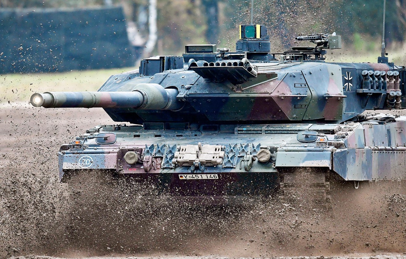 Photo Wallpaper Tank, Germany, Germany, Leopard 2, - Leopard Tank , HD Wallpaper & Backgrounds