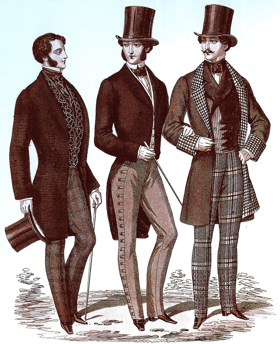 Vintage Images So Called Gentlemen Looking At The Undies - Epoca Victoriana Moda Masculina , HD Wallpaper & Backgrounds