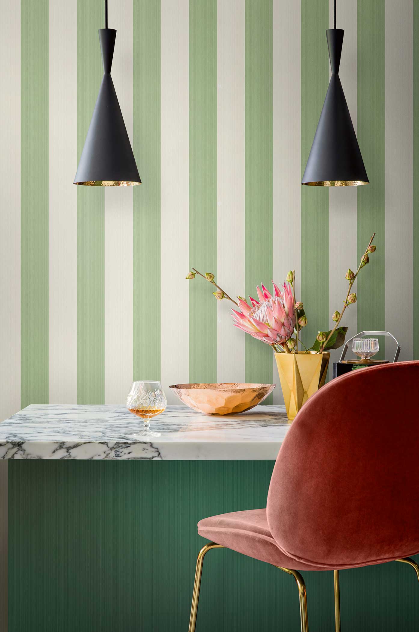 Cole & Son Marquee Stripes , HD Wallpaper & Backgrounds