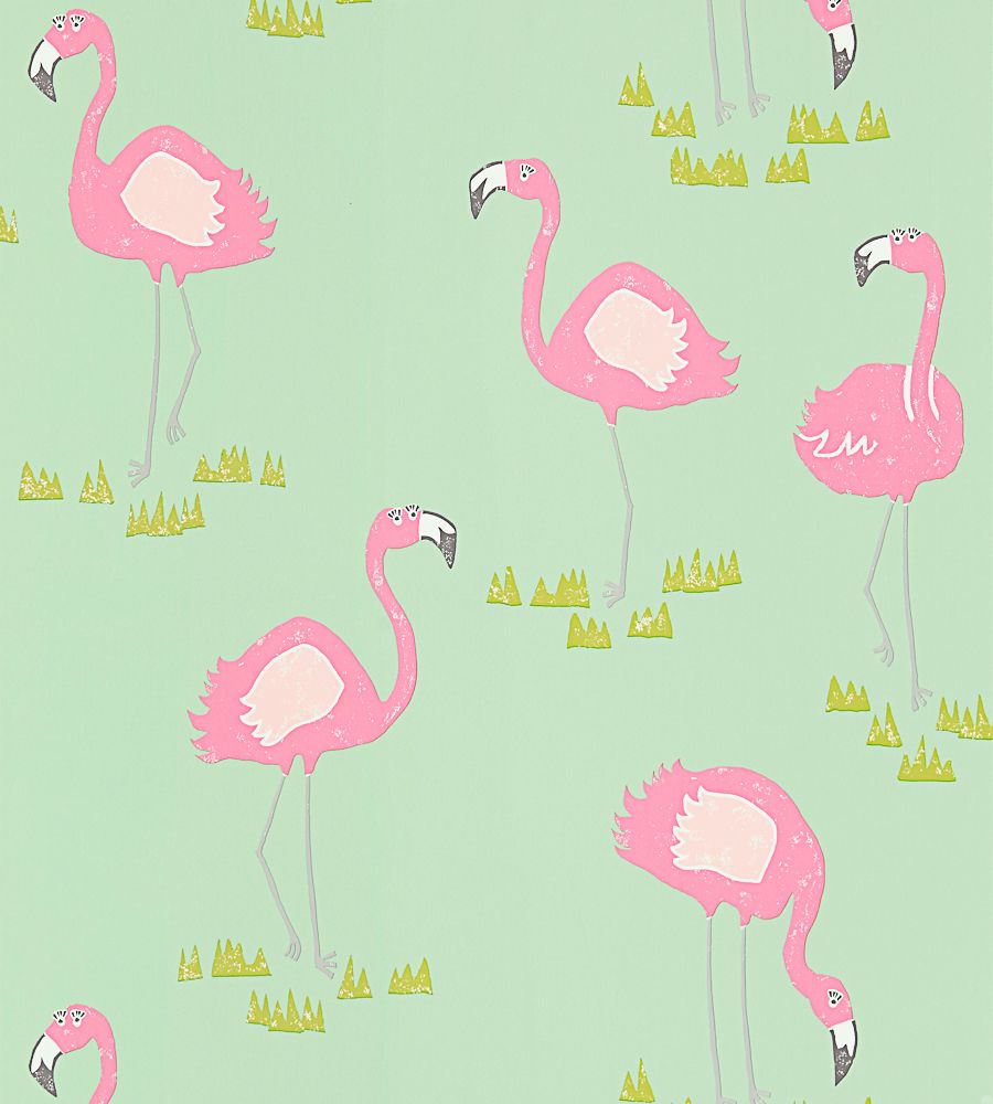 Designer Wallpaper Online Store For Usa & Canada - Scion Flamingo , HD Wallpaper & Backgrounds