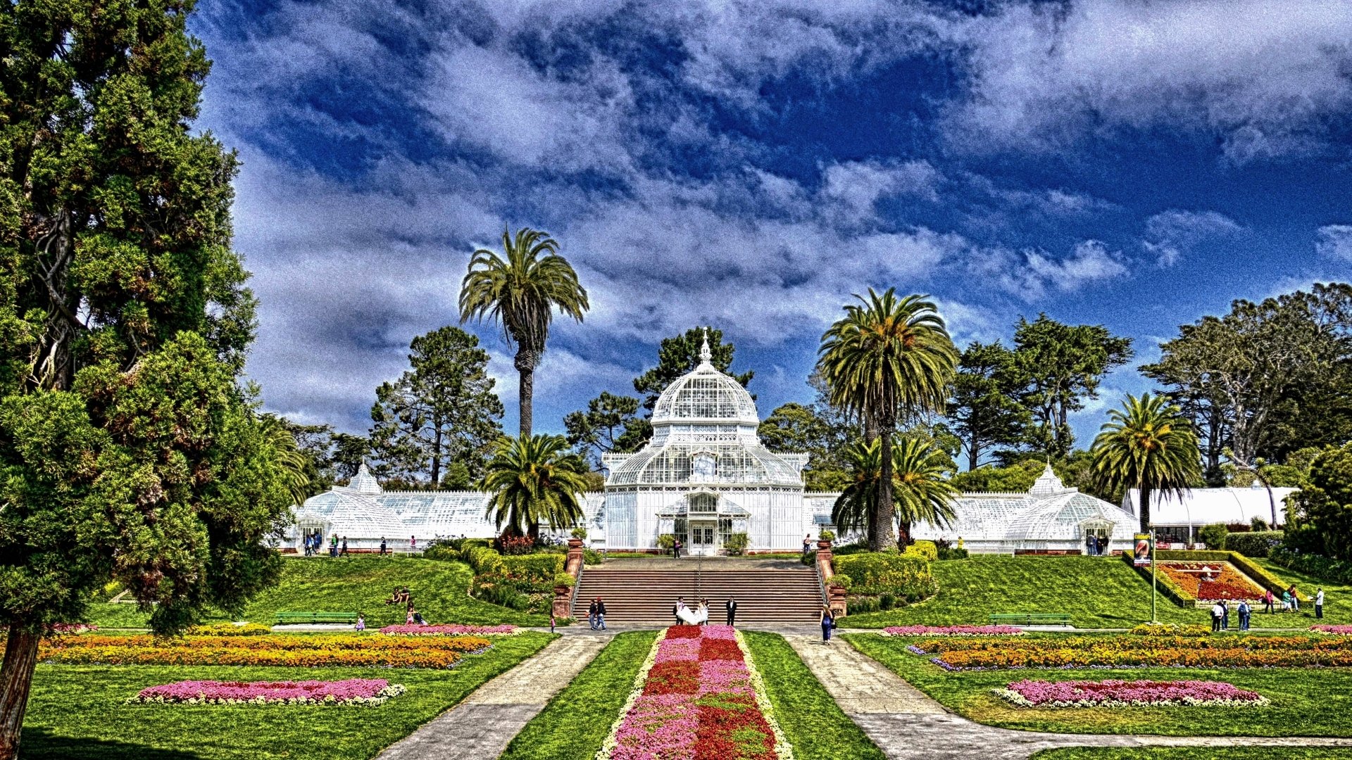 Conservatory Of Flowers - Botanical Garden , HD Wallpaper & Backgrounds