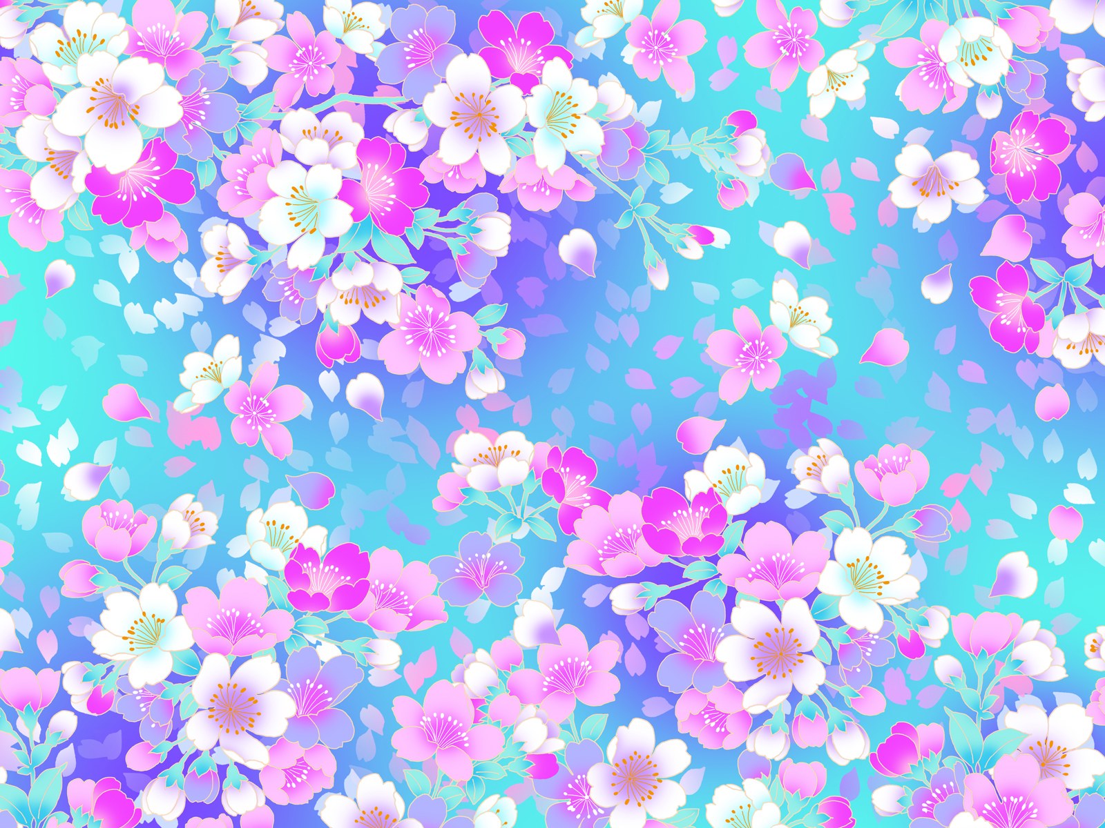 Flower Pattern Wallpaper - Pretty Flower Patterns , HD Wallpaper & Backgrounds