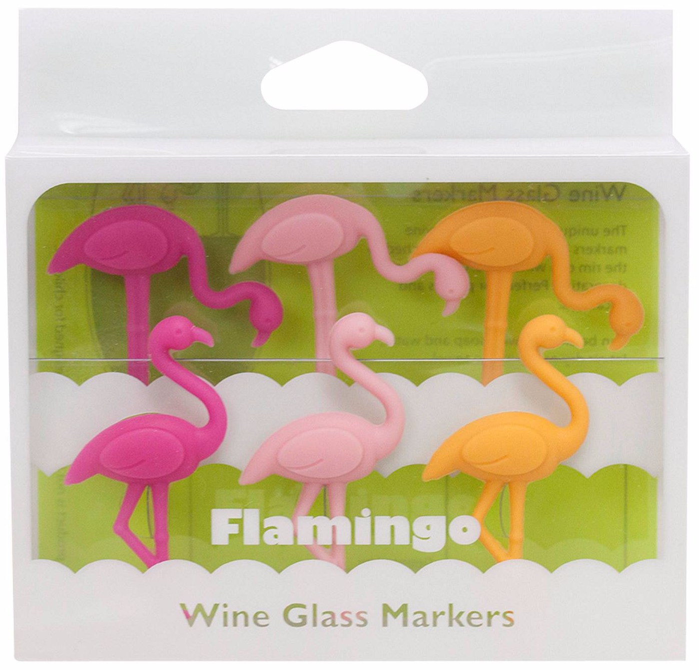 Amazon Final Touch Flamingo Wine Glass Markers - Greater Flamingo , HD Wallpaper & Backgrounds