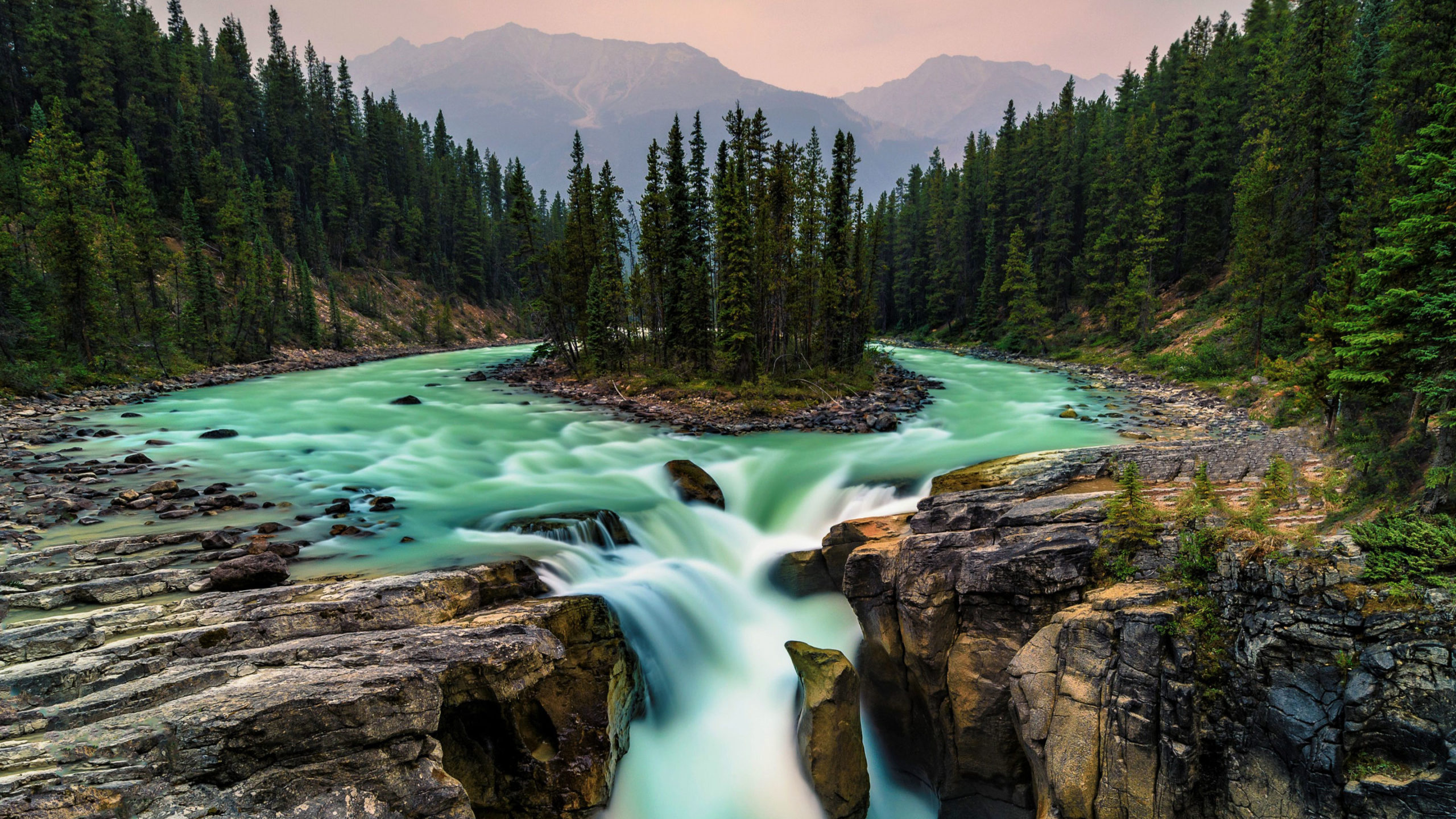 Stream, Nature, Wilderness, National Park Of Canada, - Jasper National Park Canada Waterfall , HD Wallpaper & Backgrounds