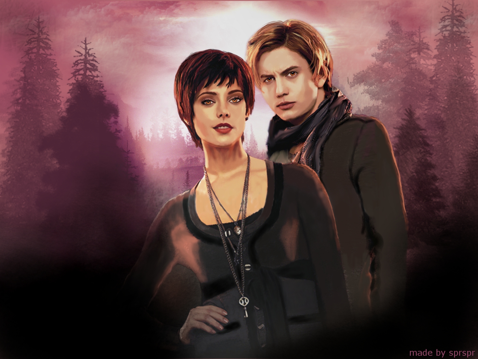 Alice & Jasper Images Alice & Jasper Fanart Hd Wallpaper - Jasper Hale Breaking Dawn , HD Wallpaper & Backgrounds